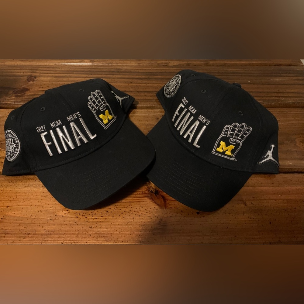 2 University of Michigan Hats